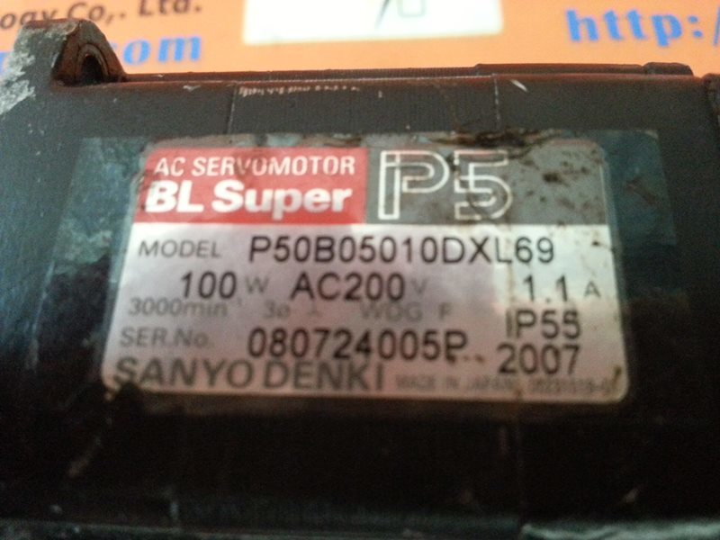 SANYO DENKI BL Super P5 P50B05010DXL69 AC SERVO MOTOR - PLC DCS
